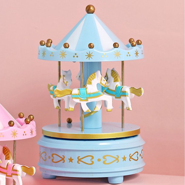 Merry Go Round Carousel Music Box Topper
